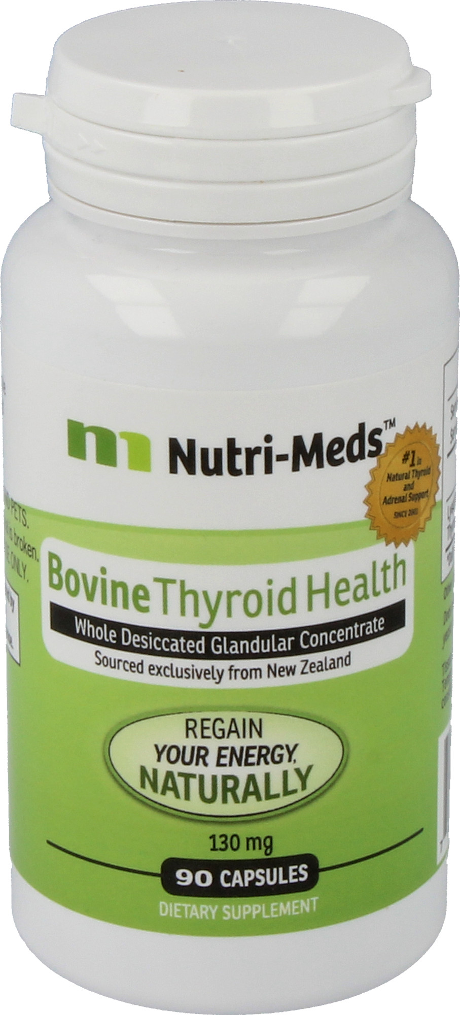 nutri meds bovine thyroid 130 mg 90 capsules 665031 en